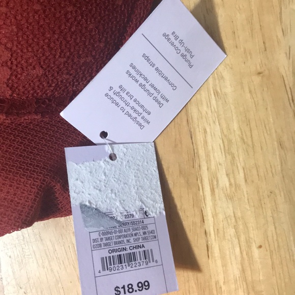 NWT Coverable Bra 36A Rust color - Picture 3 of 10